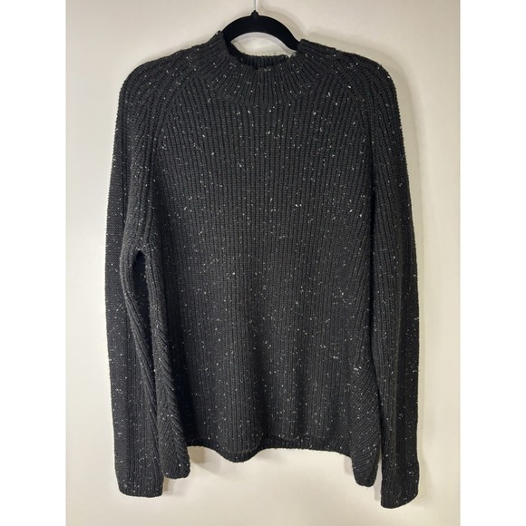 Kuhl Sweater Womens Large‎ Black Wool Knit Pullover Outdoor Hiking - Picture 1 of 9
